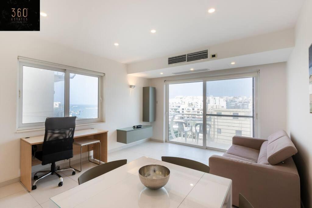 Modern 2Br Apt In The Quaint Village Of Marsaskala & Ac By 360 Estates Ngoại thất bức ảnh
